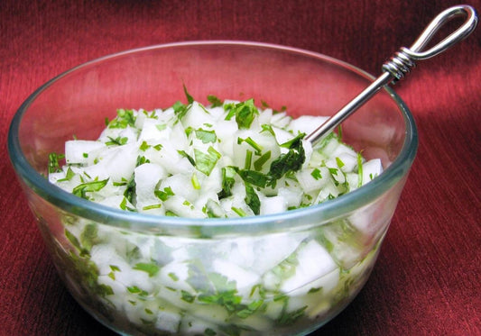 I.h) Onions and Cilantro/ Cebolla con cilantro