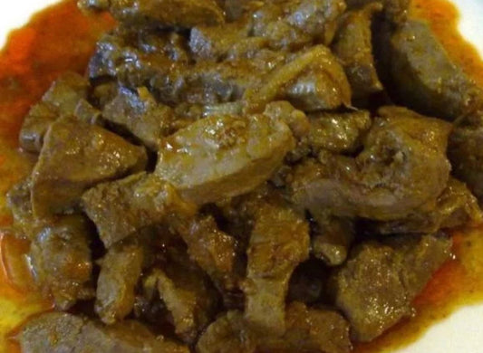B.o) Liver/ hígado en salsa