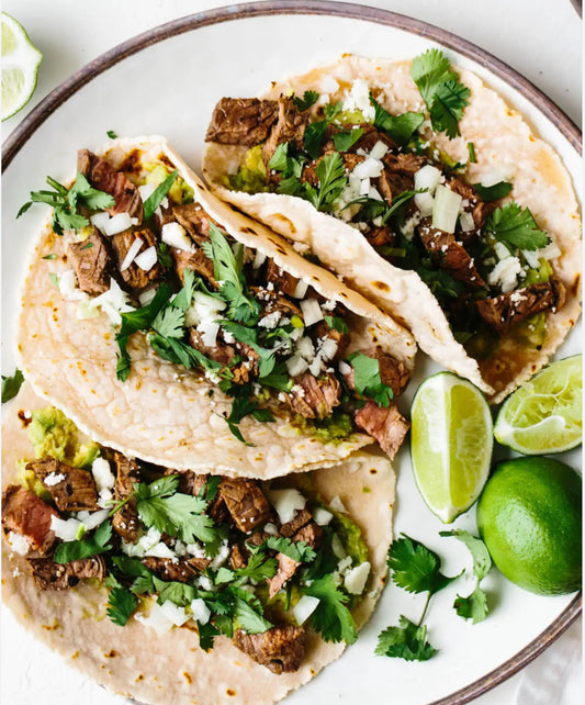 G) Tacos de Carne X10