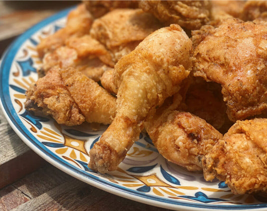 B) Pollo frito