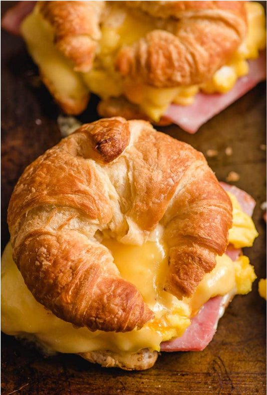 E.d.) bandeja croissant mix x6