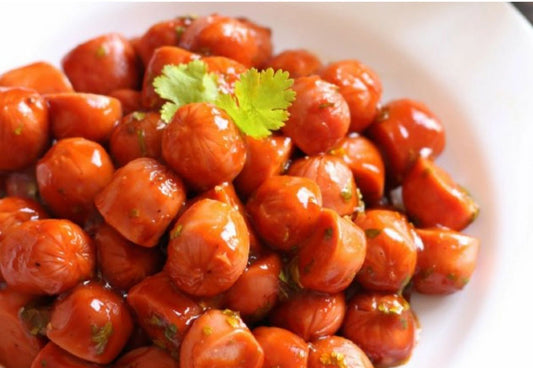 B.y.p) Hotdogs in Salsa