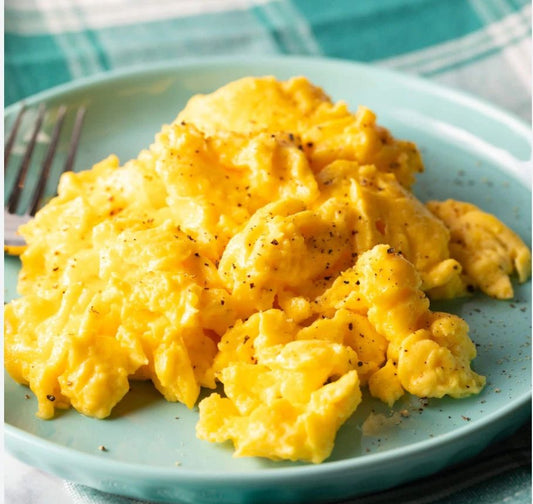 H.d) Scrambled egg