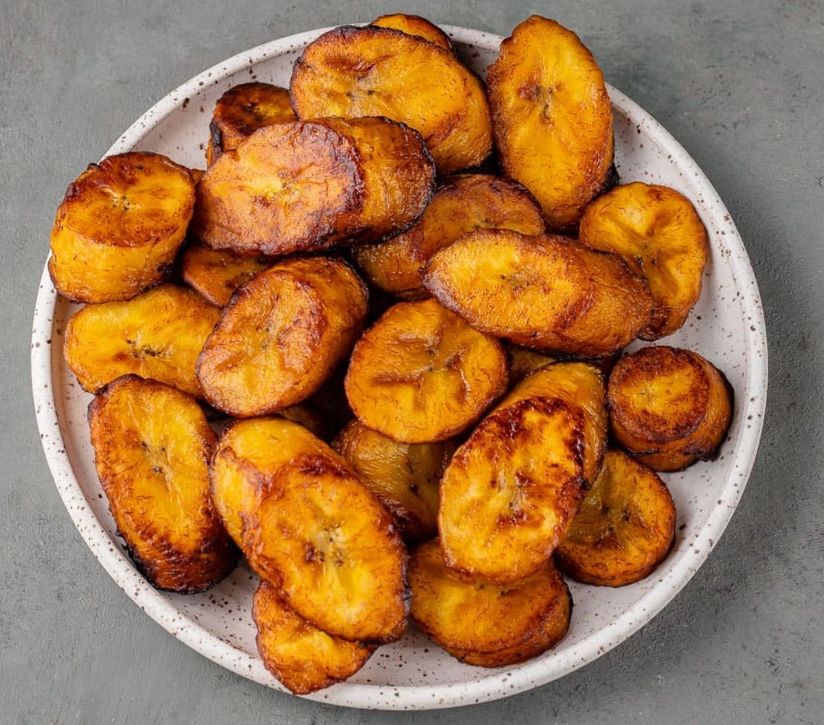 D.b) Fried Plantain/ Maduros fritos