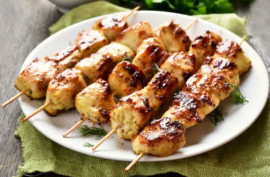 B.y.e) chicken Kebab/ Pincho de Pollo